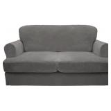 CUCRAF T Cushion Sofa Cover 3 Piece Loveseat Slipc