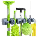 Amazon Basics Rect ngulo Soporte para escobas y or