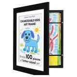 Americanflat Kids Artwork Frame Changeable (Black)