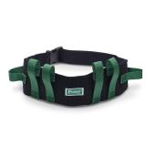 TIDI Posey 6537Q Nylon Transfer Belt Black/Green,