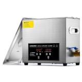 CREWORKS Ultrasonic Cleaner with Heater and Timer,