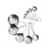 Babish 10-Piece Stainless Steel Measuring Cups & S