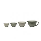 Creative Co-Op Batter Bowl Shaped Measuring Cups i