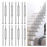 DIYHD Iron Baluster 44' Height, 10 Pack, Modern Re