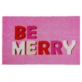 Calloway Mills 107511729 Be Merry Doormat 17' x 29