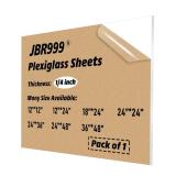 24x36' Clear Acrylic Sheet Plexiglass 1/4' Thick,