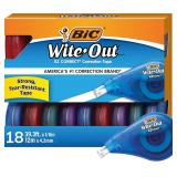 BIC Wite-Out Brand EZ Correct Correction Tape, 39.
