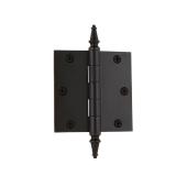 3.5 in. Steeple Tip Residential Hinge with Square