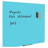 Magnetic Glass Dry Erase Board - White Board 48 x