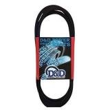 D&D PowerDrive V Belt, A/4L, Black, 0.5' x 55' OC