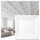 Art3d 12-Pack 24 24 Inch PVC Waterproof Drop Ceili