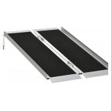 Rocspire 4FT Portable Wheelchair Ramp   800lb Capa