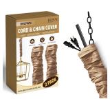 Royal Designs CC-8-BR-2 Cord & Chain Cover, 4 feet