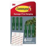 Command Garland Holder, Fireplace Mantle Garland H