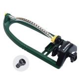 Melnor 65048-AMZ Oscillating Sprinkler with Brass