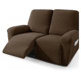 ZNSAYOTX Loveseat Recliner Covers Newest 4-Piece,