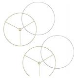 Aspen Creative 20102-12, Metal DIY Drum Lamp Shade