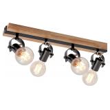 SEEBLEN 4-Light Rectangular Flush Mount Ceiling Li