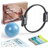 LIONSCOOL Pilates Ring Set   14' Anti-Deformation