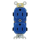 Leviton 5252-BU 15 Amp, 125 Volt, Industrial Serie