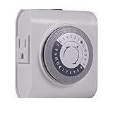 GE 24-Hour Heavy Duty Indoor Plug-in Mechanical Ti