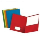 Oxford Twin Pocket Folders, Letter Size, Assorted