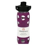 Lifefactory 22-Ounce BPA-Free Glass Water Bottle w