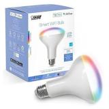 Feit Electric BR30 Smart Flood Light Bulb,2.4GHz W