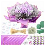 Marspark Valentines Day Money Bouquet Flower Kit G
