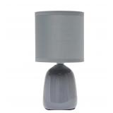 Simple Designs 10.04-Inches Gray LED Incandescent