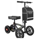 350 Lbs Capacity Foldable All Terrain Knee Scooter