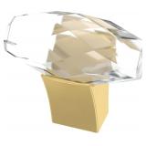 Franklin Brass Cut Glass Oval (4-Pack) Cabinet Kno