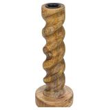 Creative Co-Op Hand-Carved Mango Wood Twisted Tape