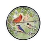 Acurite 12 Dia Plastic Dial Songbird Indoor & Outd