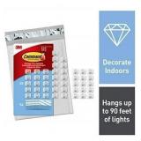 Command Clear Mini Light Clips, 45 Clips, 54 Strip