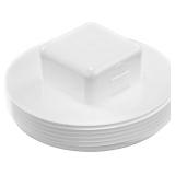 NDS 41P8 4' MPT Cleanout Plug Solvent Weld Fitting