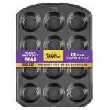 Wilton 2105-6789 Perfect Results Nonstick 12-Cup M