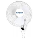 Hurricane Classic Oscillating Wall Mount Fan w/ 3