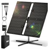 Portable Solar Panel with Solar Tracker, 200W Sola