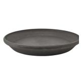 Arcadia Garden Products 14-in Dark Charcoal Plasti