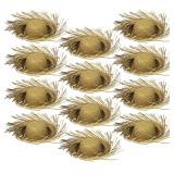 Beistle S50165AZ12 Party-Hats, Full Size, Tan