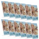 SNAP 4x6 Clear Acrylic Self Standing Frame (Set of