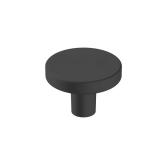 Amerock | Cabinet Knob | Matte Black | 1-3/8 inch