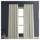 HPD Half Price Drapes Solid Thermal Insulated Blac