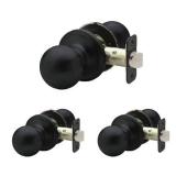 Copper Creek BK2020BC-3 Ball Door Knob, Passage Fu
