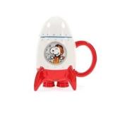 ICUP, Inc. Peanuts Snoopy in Rocketship 15oz Molde
