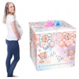 AmazingSpark 28in Jumbo Gender Reveal Gift Box Kit