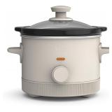 Bella - 1.5-quart slow cooker with 3 manual heat c