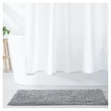 Amazon Basics Platinum Bathroom Rugs, Extra Soft a