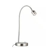 Prospect 18 in. Satin Steel LED Desk Lamp